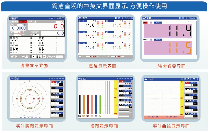 KH300A超小節(jié)能型無(wú)紙記錄儀